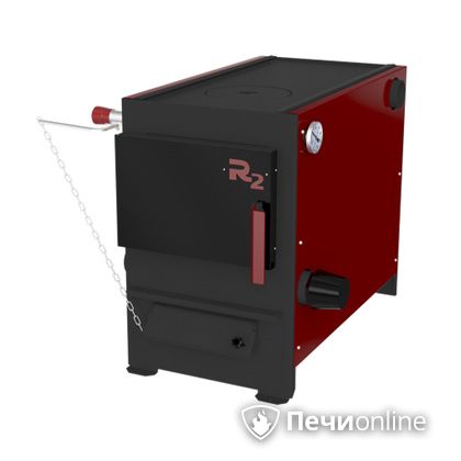 Твердотопливный котел Термокрафт R2 15 кВт конфорка термометр круглый выход в Чернушке
